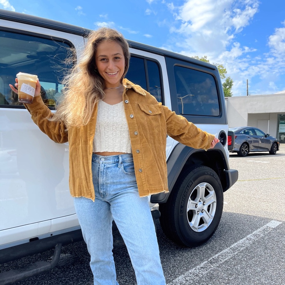 Tan corduroy jacket